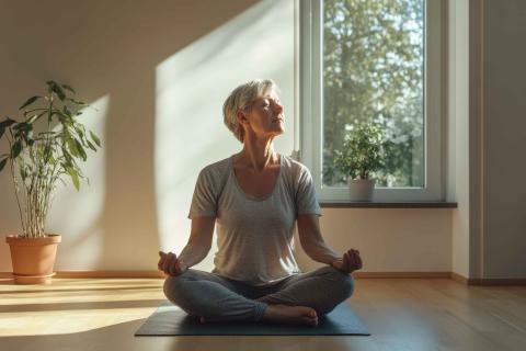 Yoga assis